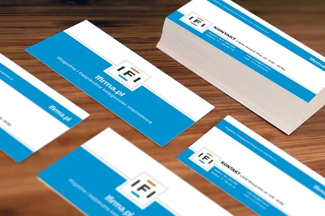 event planning business cards